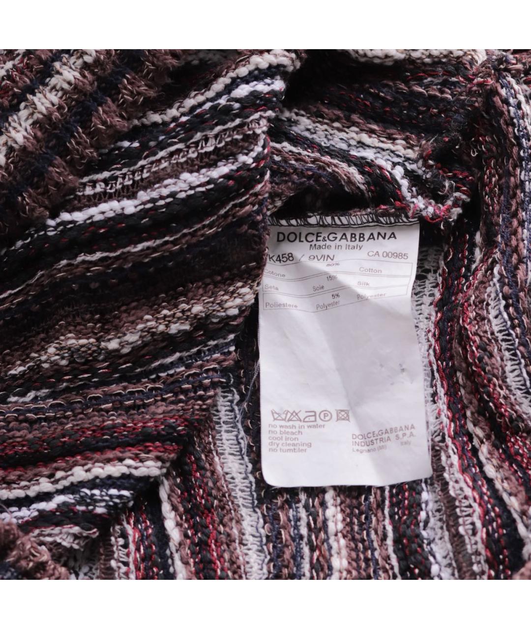 DOLCE&GABBANA Мульти хлопковый джемпер / свитер, фото 7