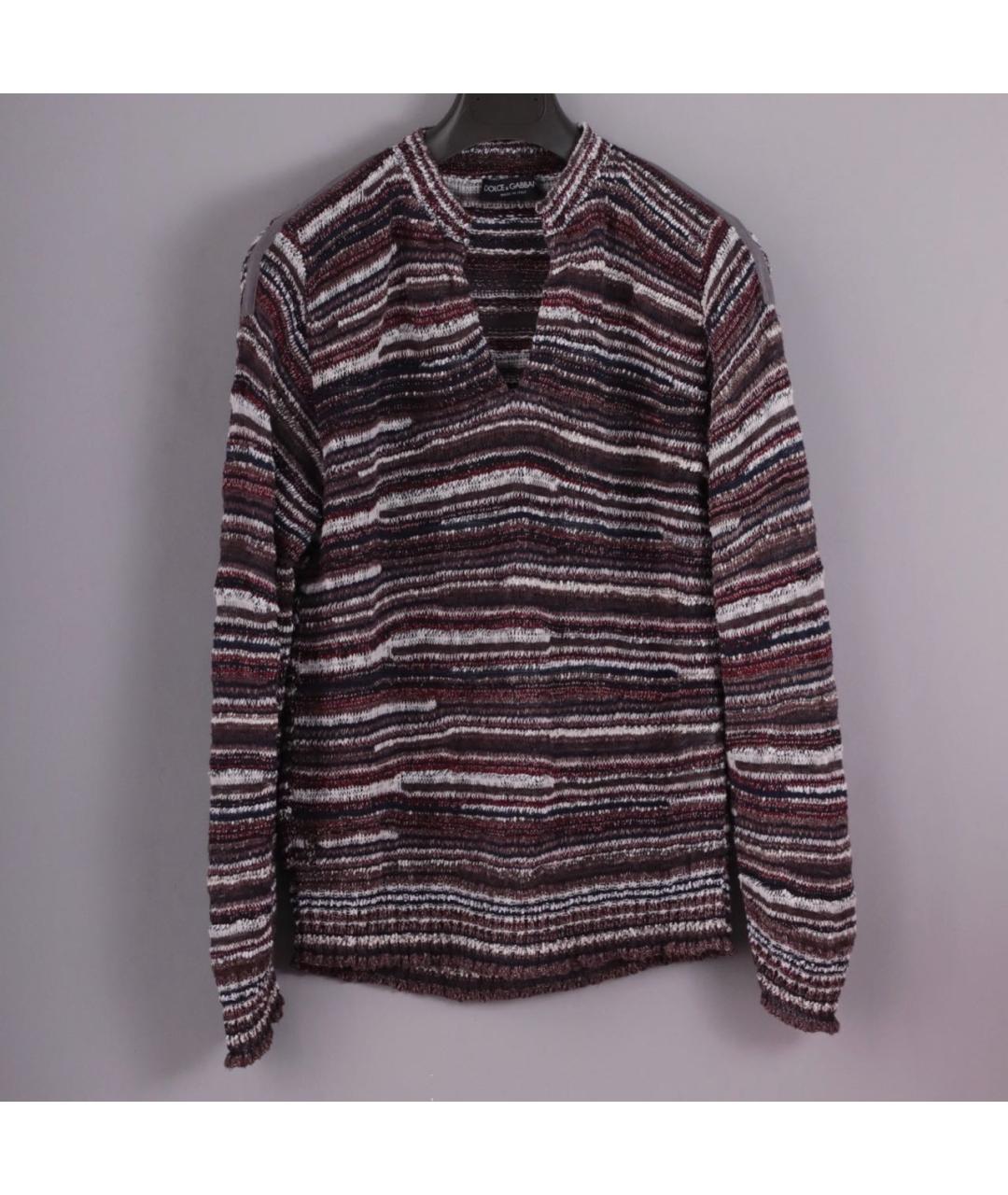 DOLCE&GABBANA Мульти хлопковый джемпер / свитер, фото 9