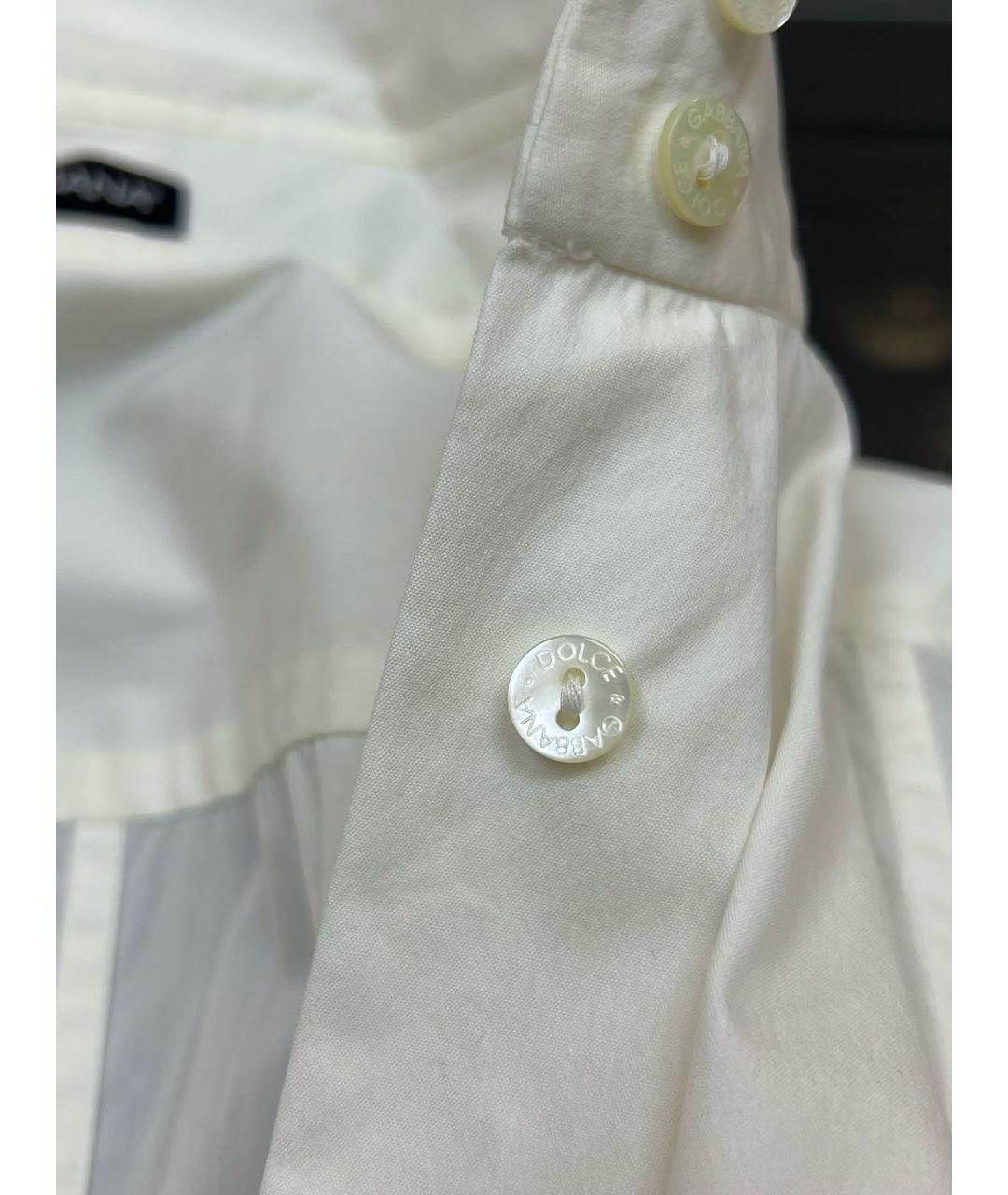DOLCE&GABBANA Белая рубашка, фото 5