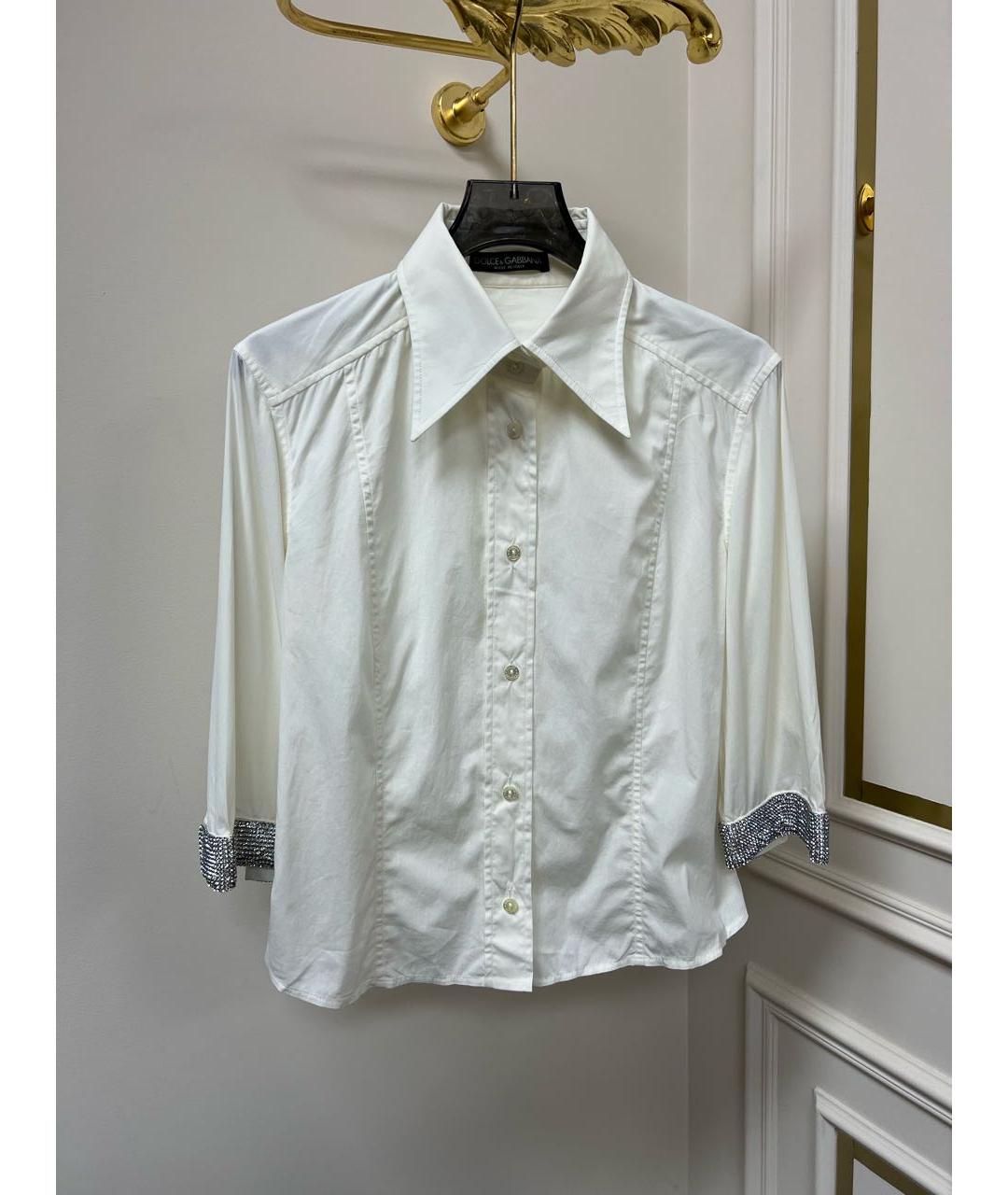 DOLCE&GABBANA Белая рубашка, фото 3