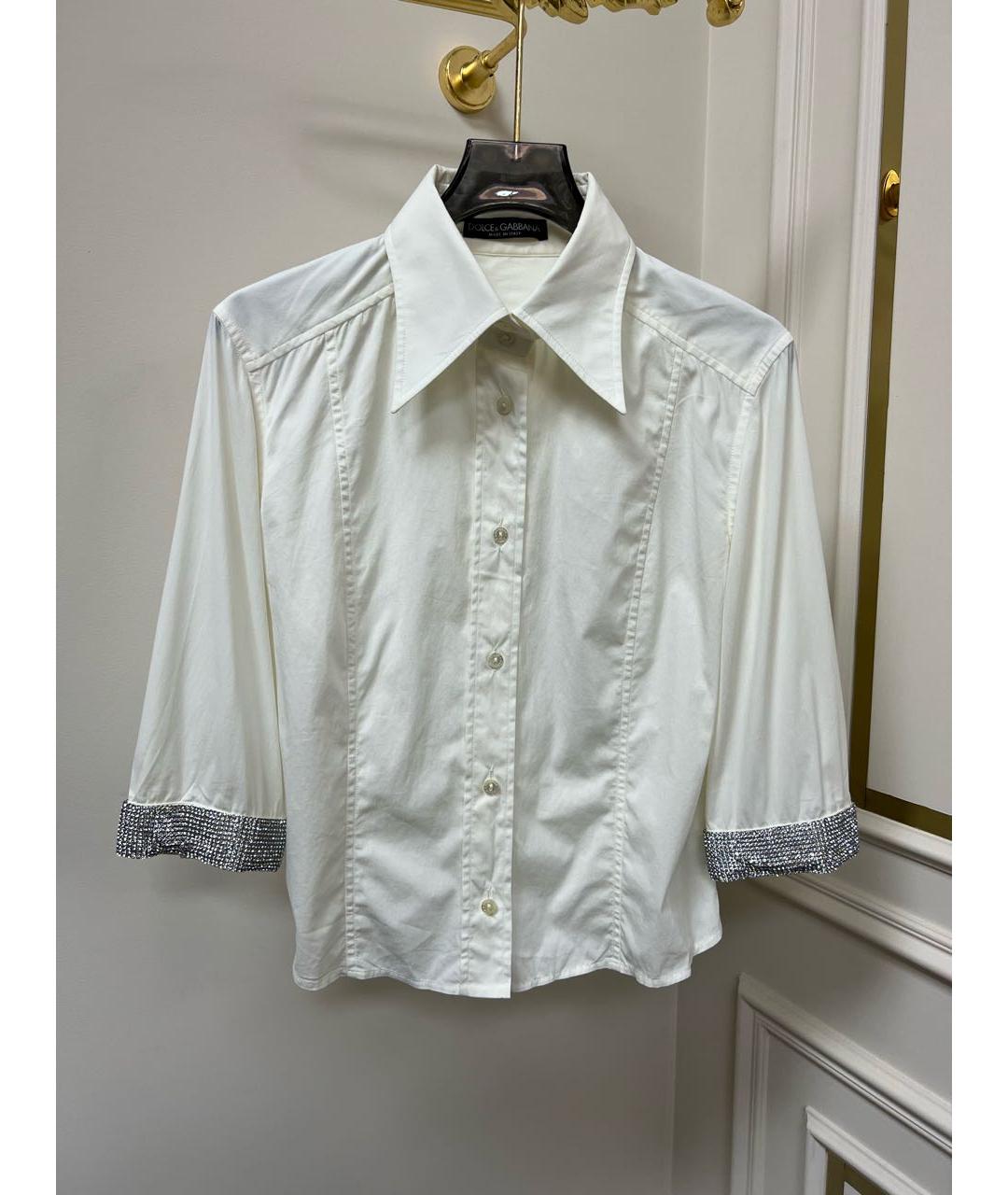 DOLCE&GABBANA Белая рубашка, фото 8