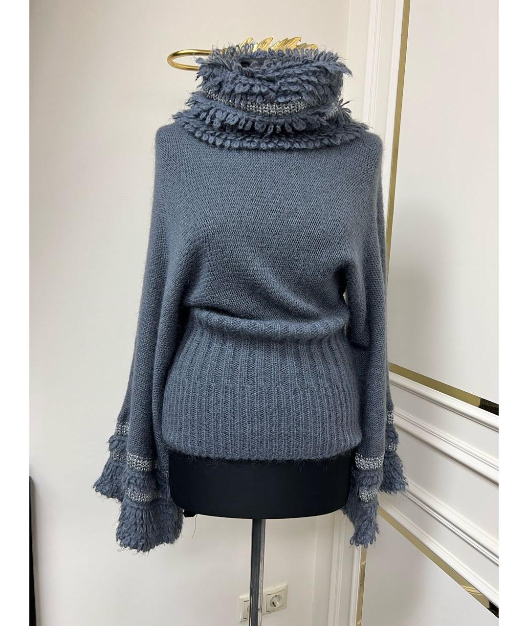 EMPORIO ARMANI Серая водолазка, фото 6