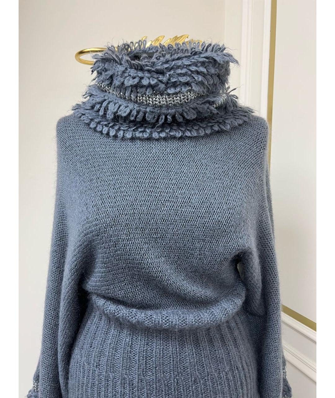 EMPORIO ARMANI Серая водолазка, фото 2