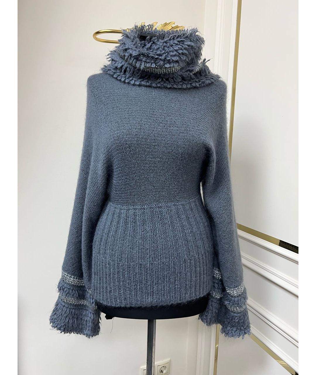 EMPORIO ARMANI Серая водолазка, фото 5