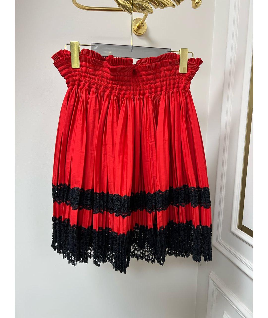 GIVENCHY Красная юбка мини, фото 4