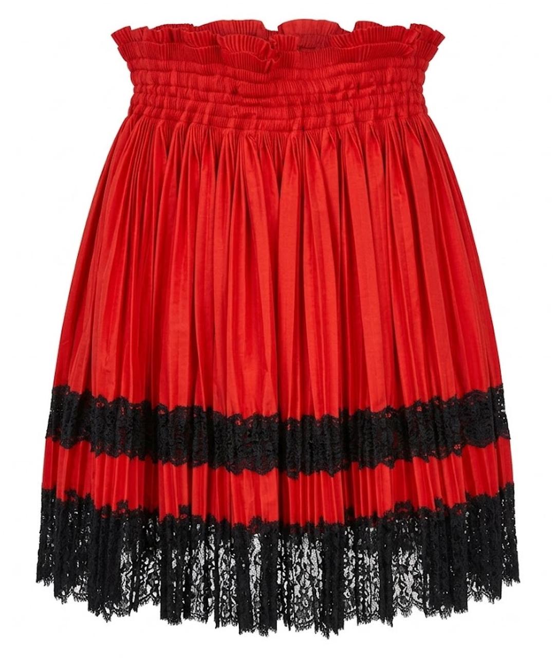 GIVENCHY Красная юбка мини, фото 7