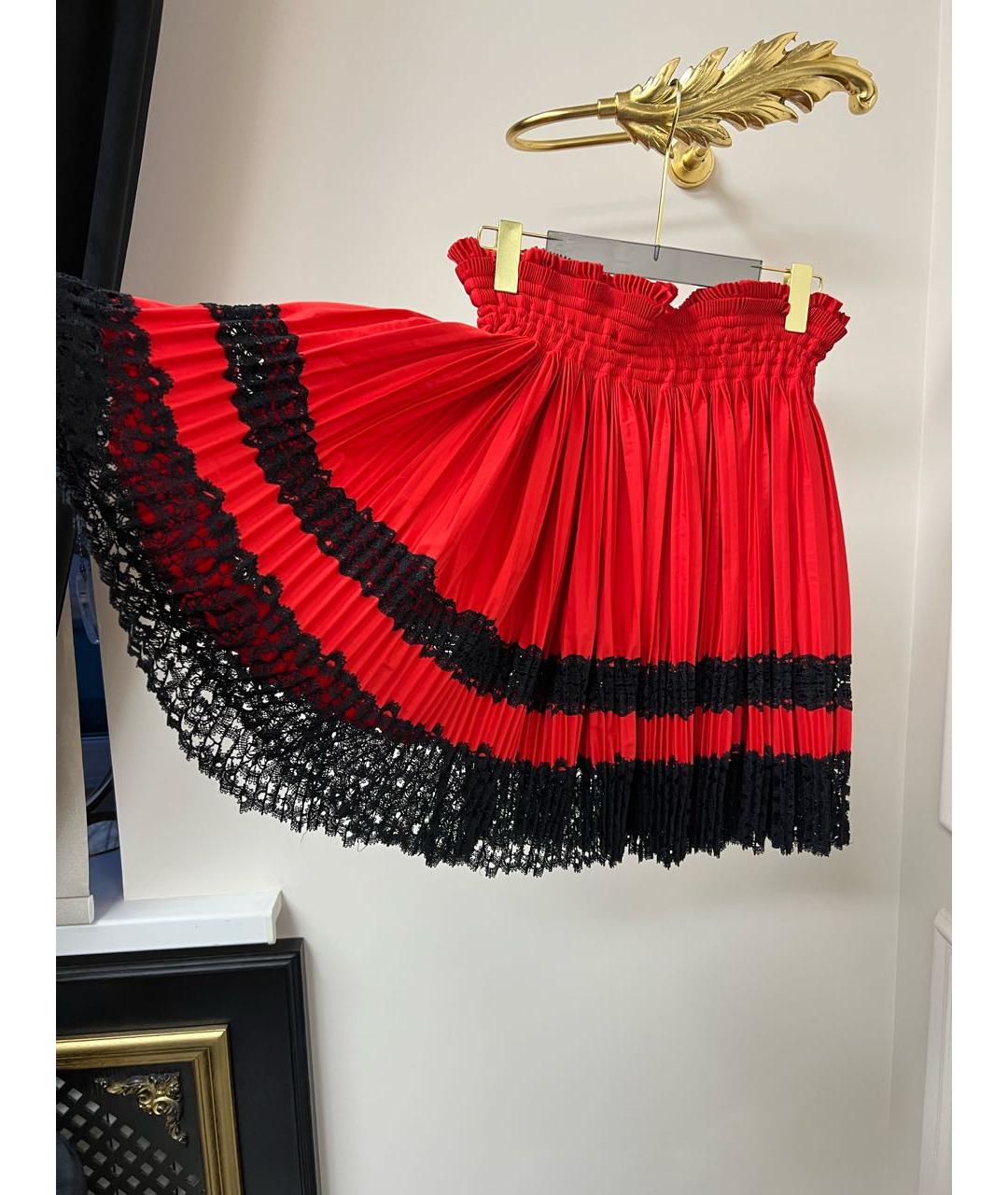 GIVENCHY Красная юбка мини, фото 3