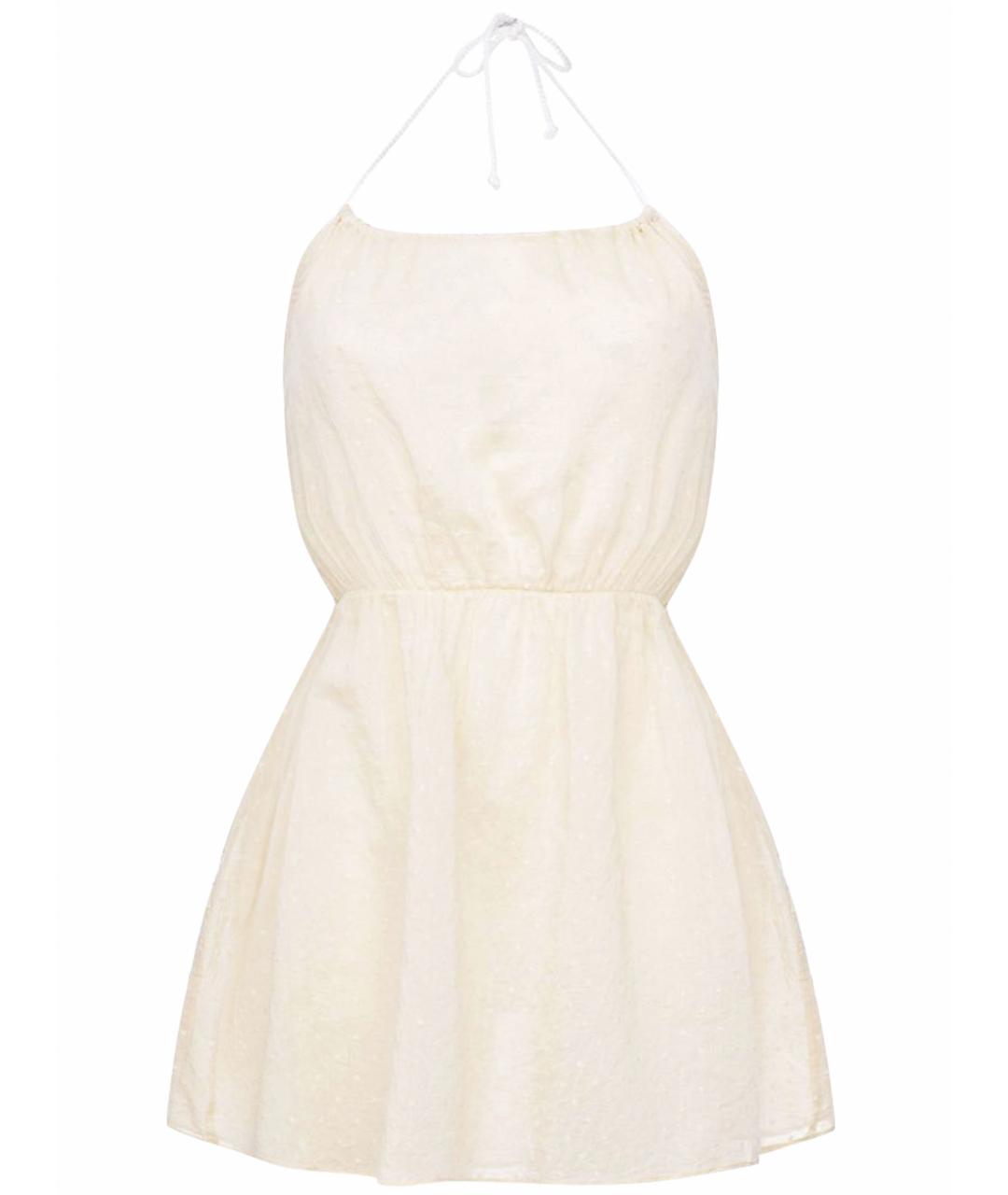 CHLOE Бежевая хлопковая майка, фото 1