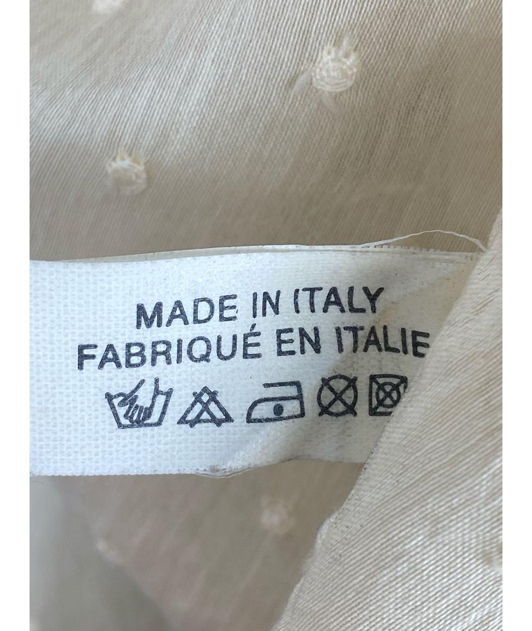 CHLOE Бежевая хлопковая майка, фото 7