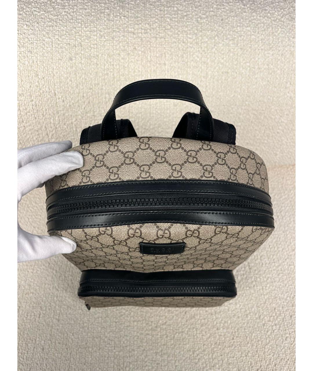 GUCCI Бежевый рюкзак, фото 7