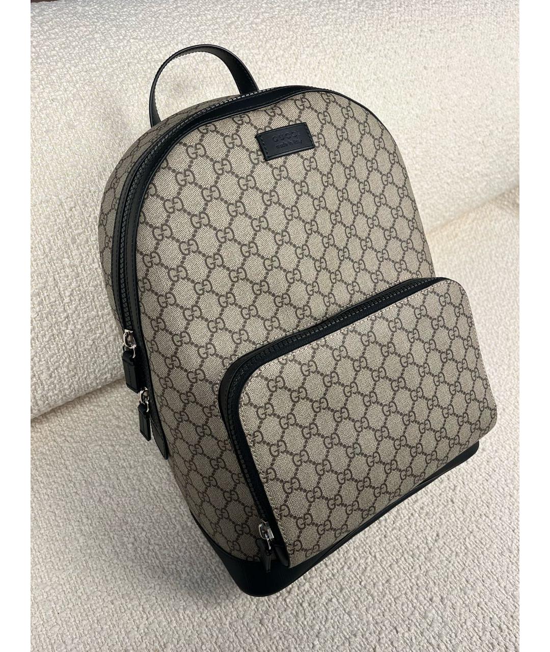 GUCCI Бежевый рюкзак, фото 2