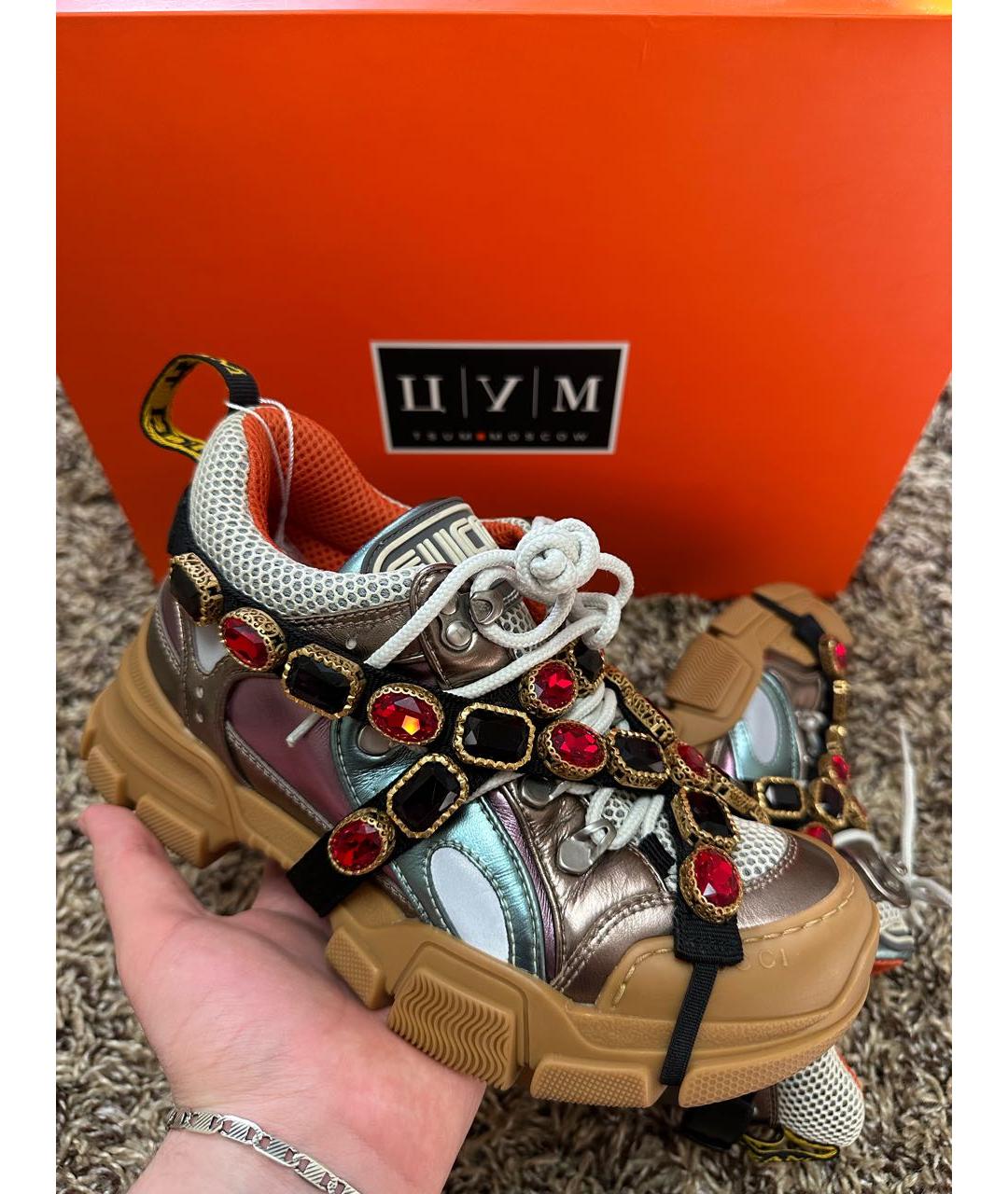 GUCCI Мульти кроссовки, фото 2