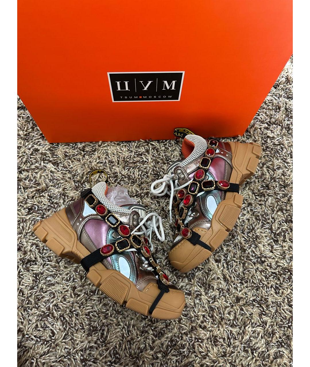 GUCCI Мульти кроссовки, фото 8