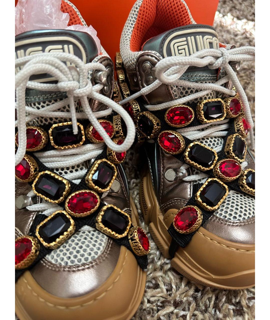 GUCCI Мульти кроссовки, фото 5