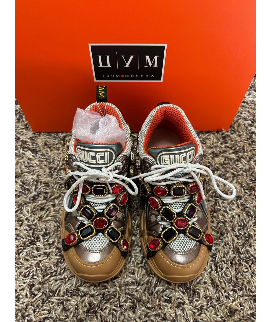 GUCCI Мульти кроссовки, фото 4