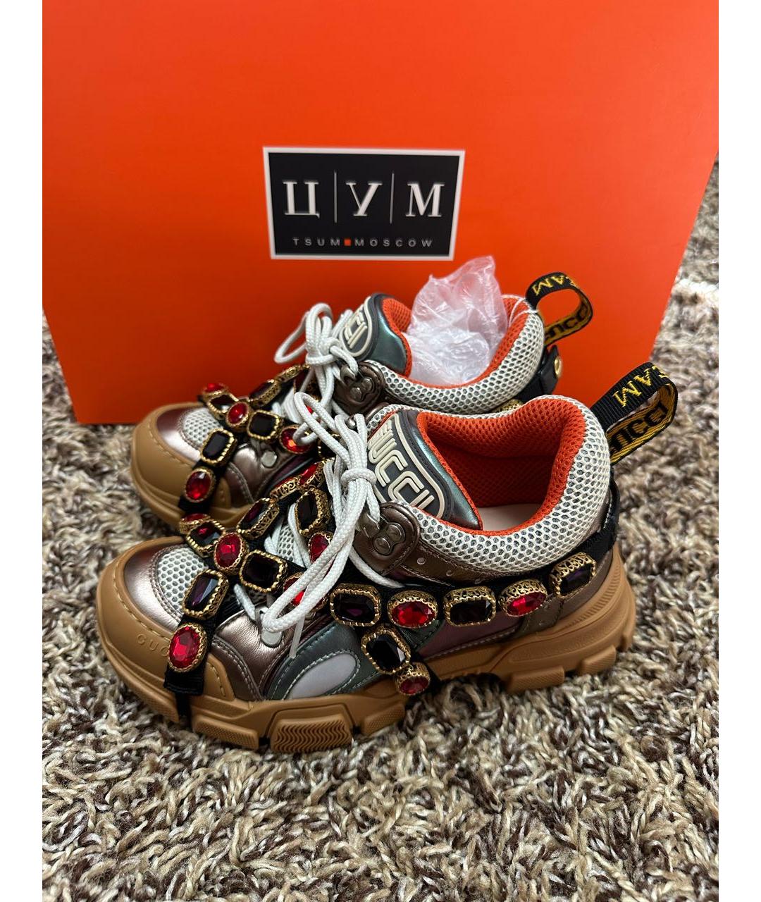 GUCCI Мульти кроссовки, фото 3