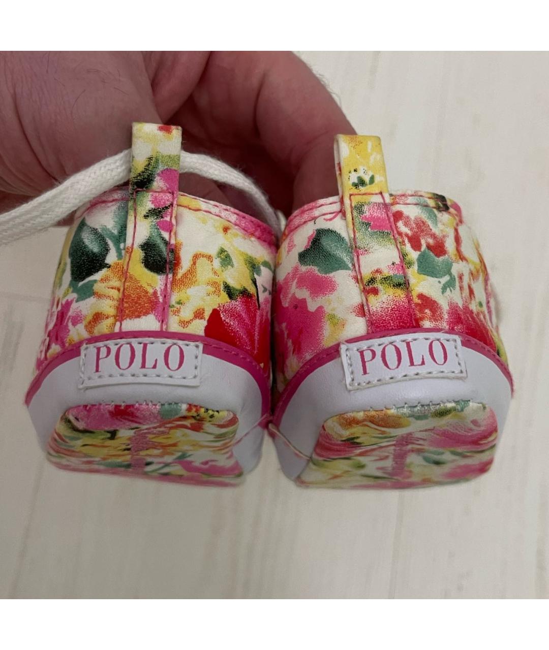 POLO RALPH LAUREN Мульти текстильные пинетки, фото 3