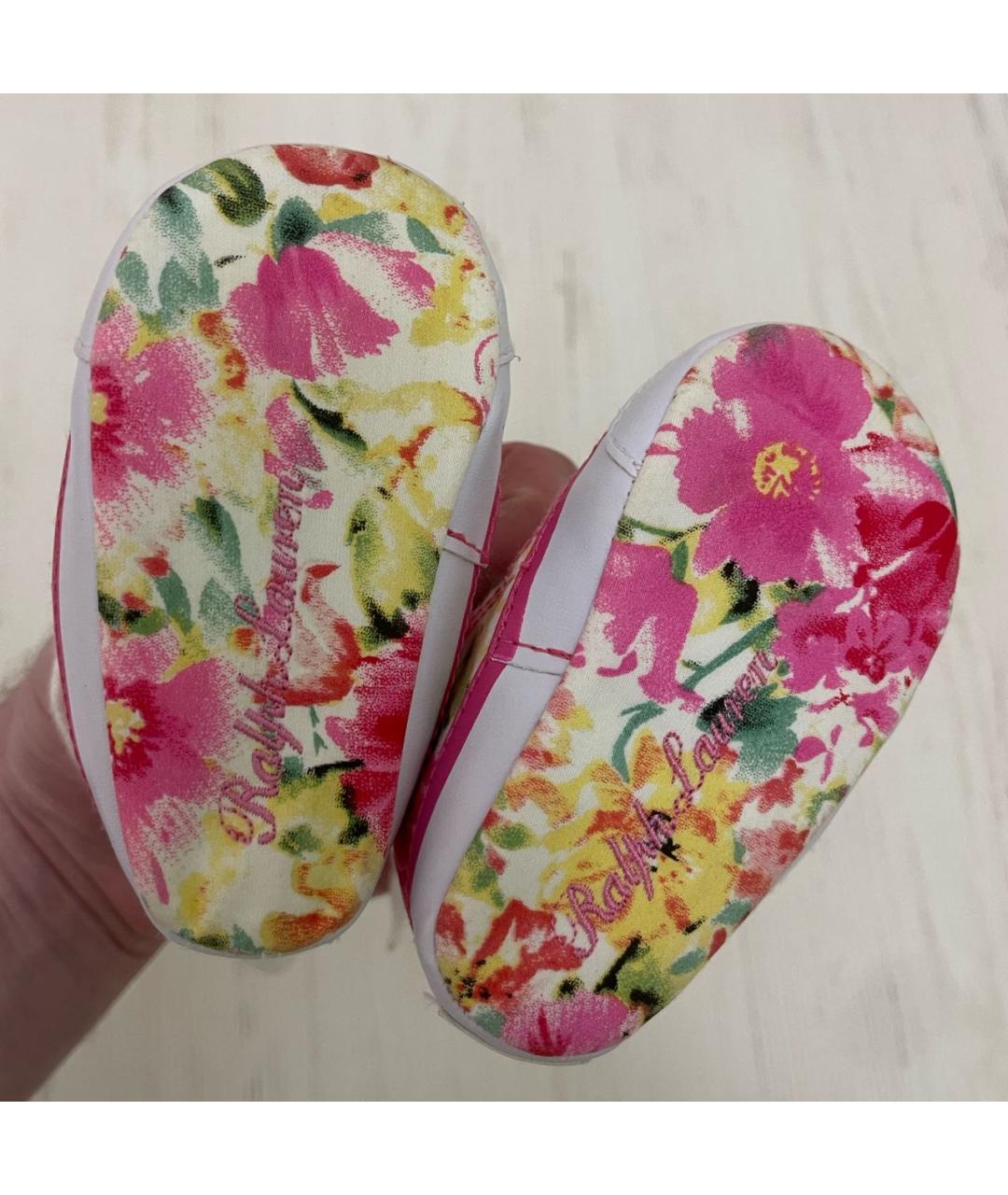 POLO RALPH LAUREN Мульти текстильные пинетки, фото 2