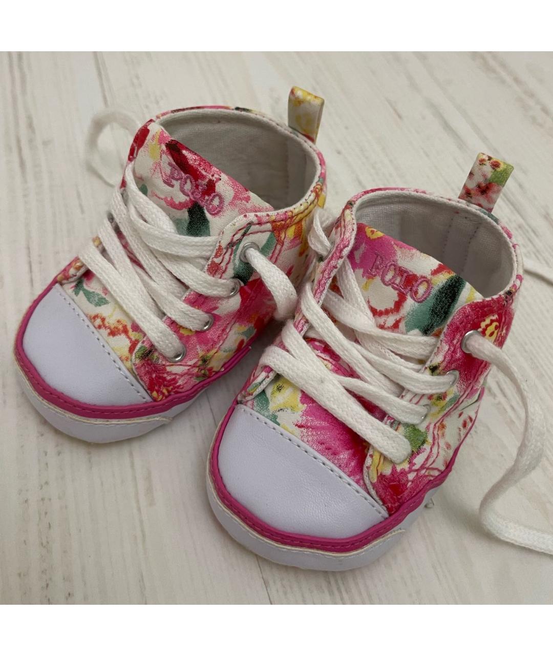 POLO RALPH LAUREN Мульти текстильные пинетки, фото 5