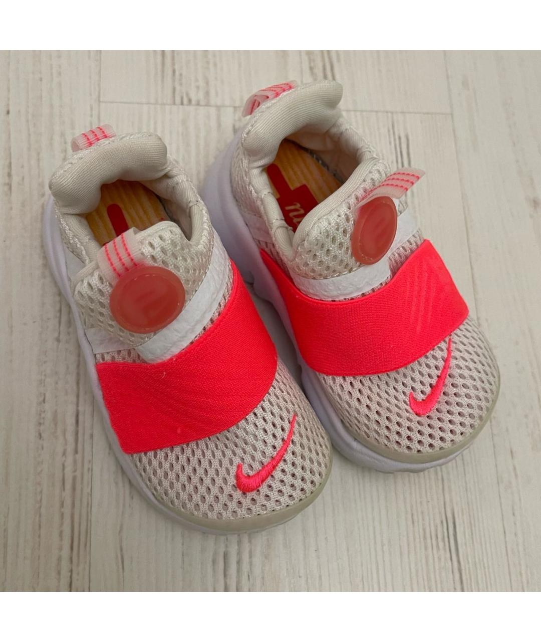 NIKE Белые текстильные кеды, фото 2