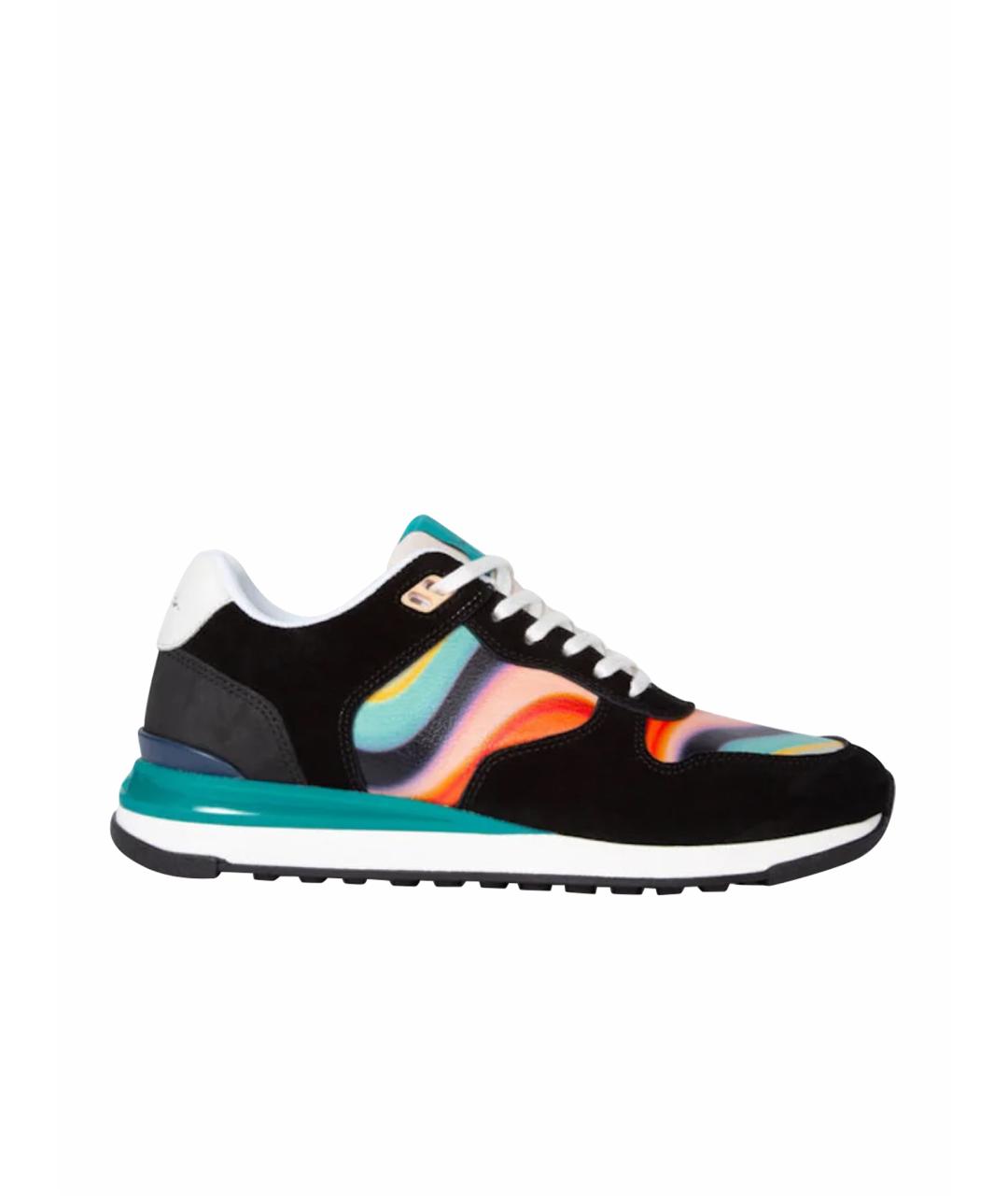 PAUL SMITH Мульти кожаные кроссовки, фото 1