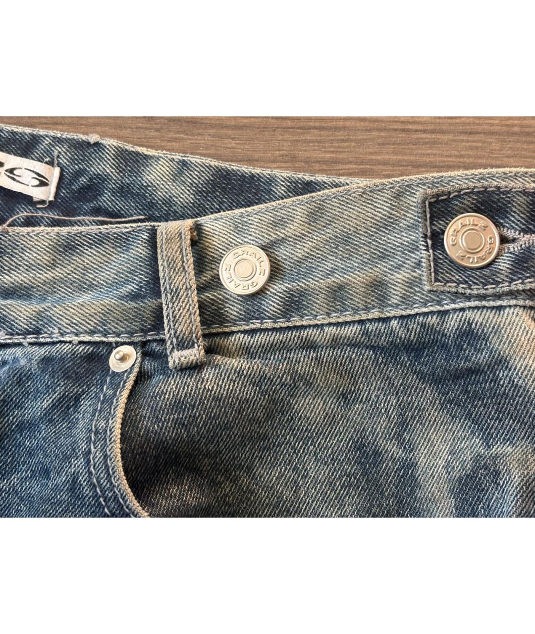 GRAILZ PROJECT G/R Синие хлопковые джинсы, фото 4