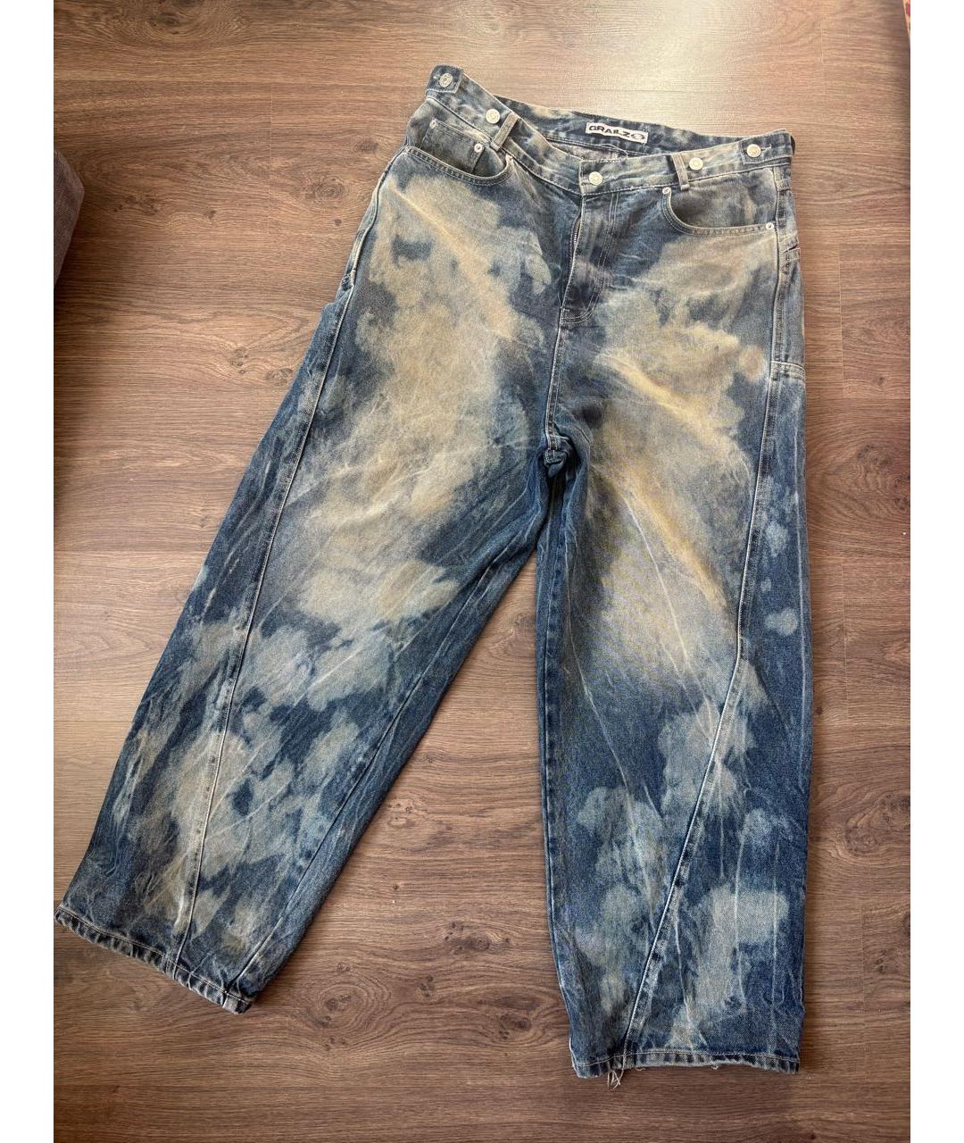 GRAILZ PROJECT G/R Синие хлопковые джинсы, фото 9