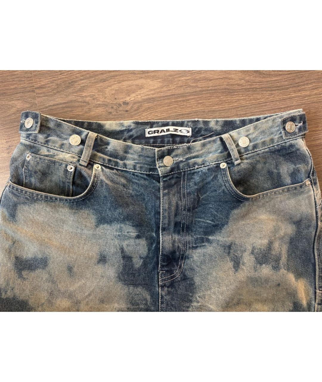 GRAILZ PROJECT G/R Синие хлопковые джинсы, фото 3