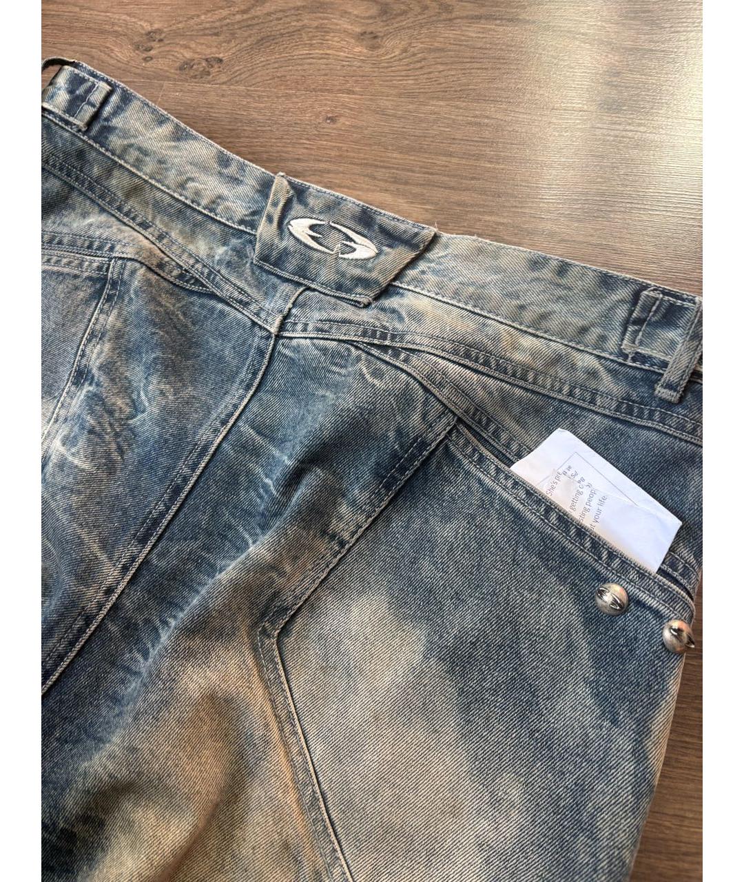 GRAILZ PROJECT G/R Синие хлопковые джинсы, фото 7