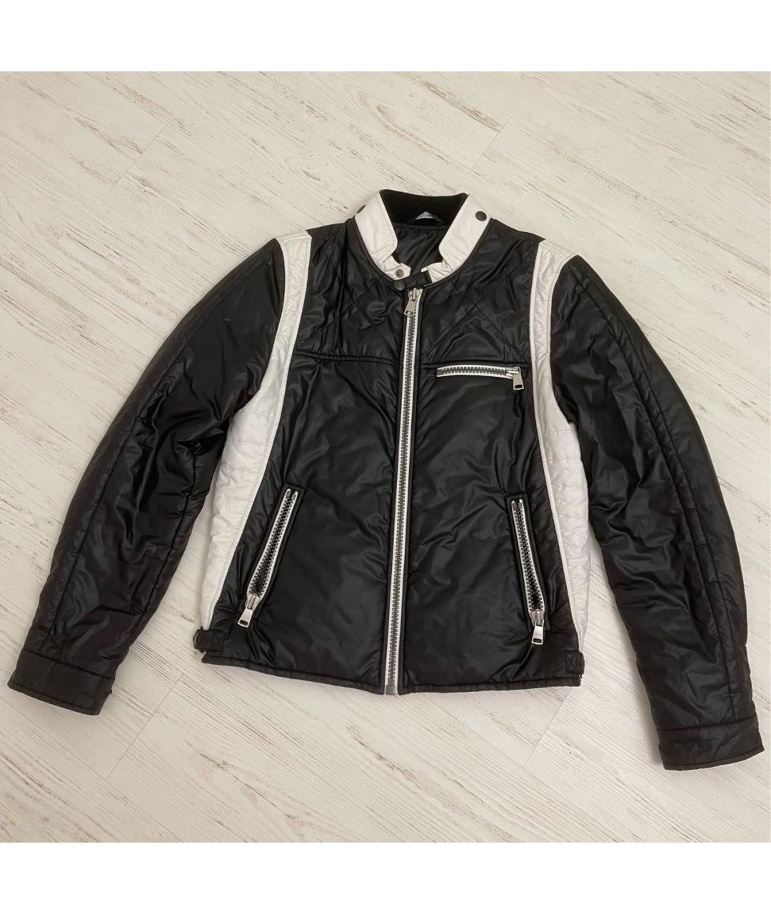 DOLCE&GABBANA Черная полиэстеровая куртка, фото 4