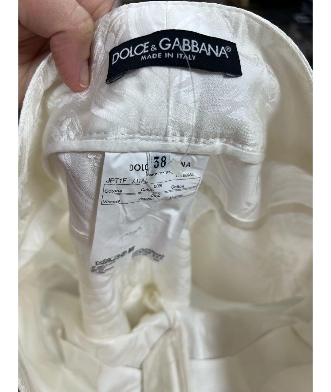 DOLCE&GABBANA Прямые брюки, фото 6