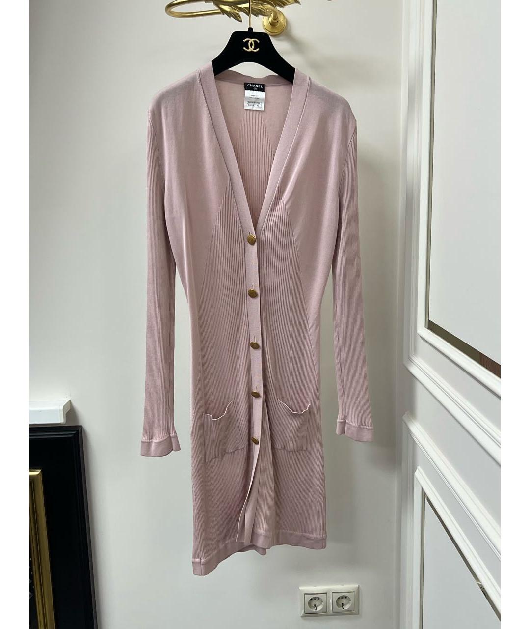 CHANEL Розовый кардиган, фото 9