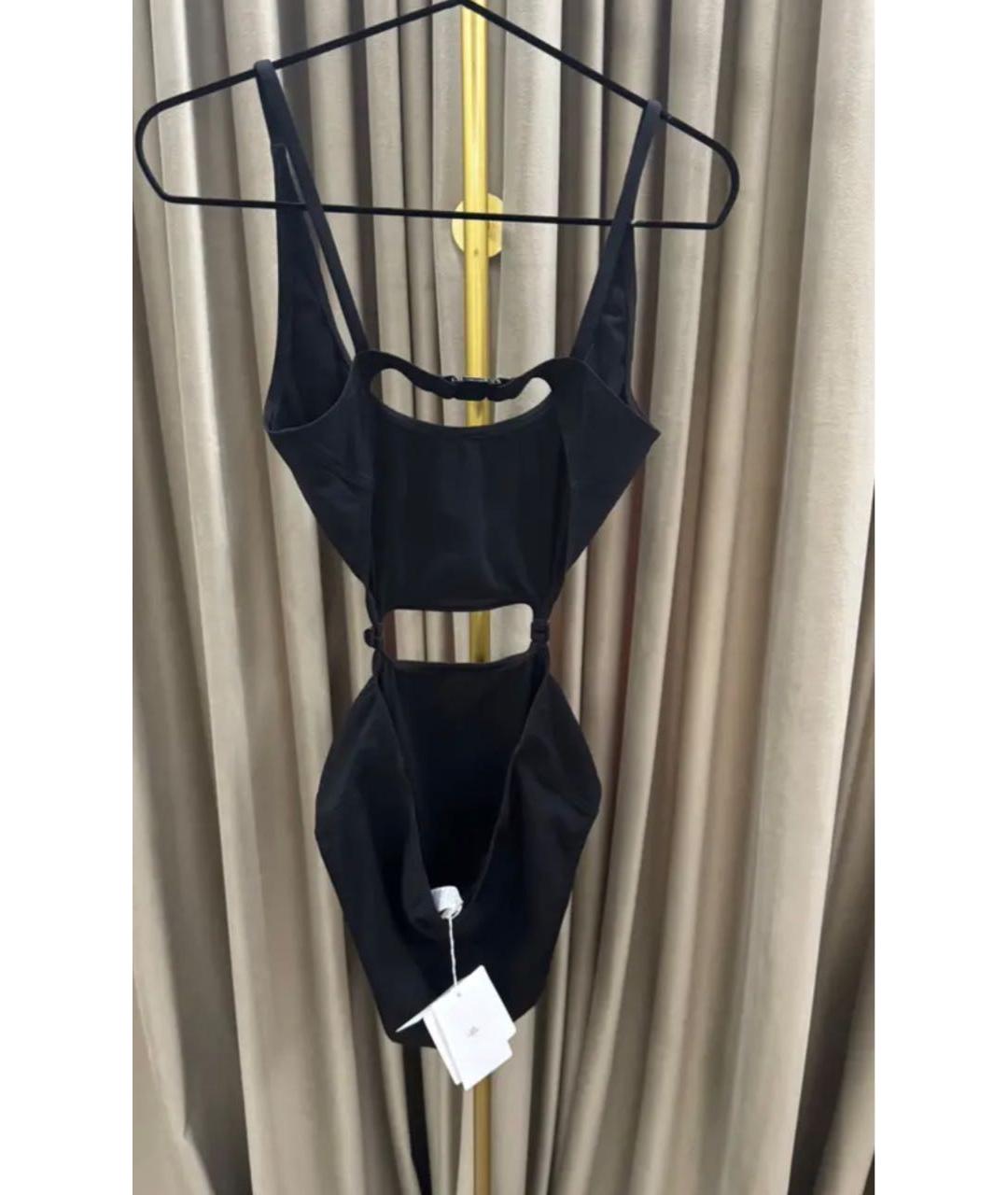 HERMES Черный полиэстеровый купальник, фото 5