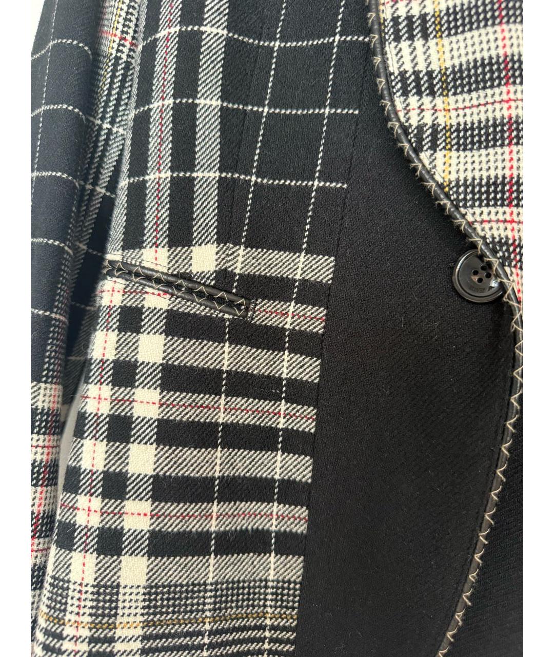 ARMANI JEANS Мульти шерстяной жакет/пиджак, фото 4