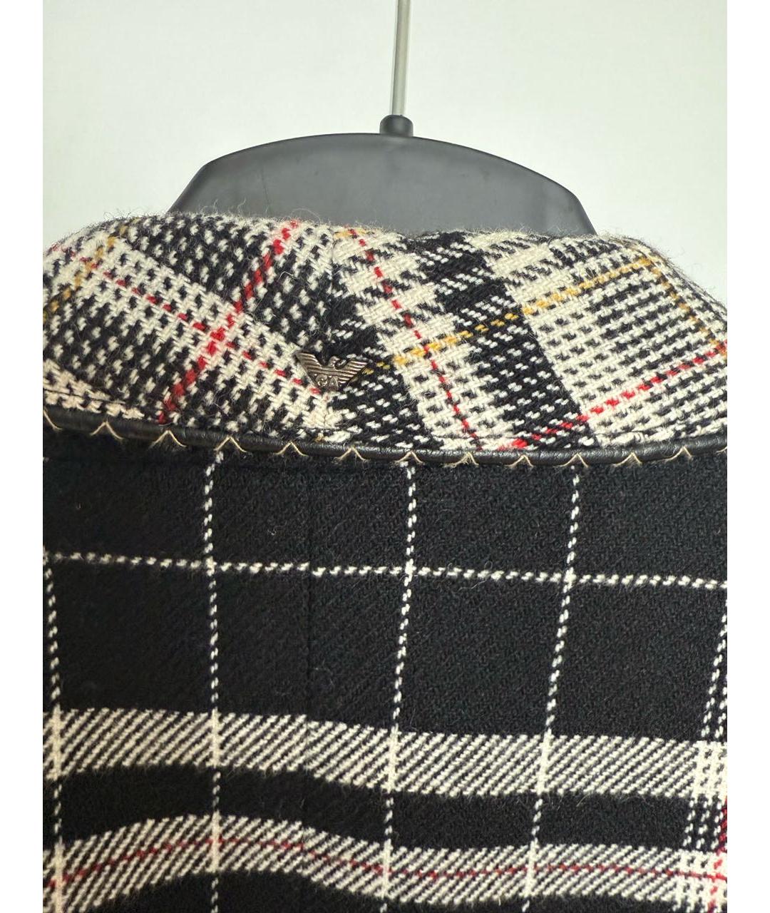 ARMANI JEANS Мульти шерстяной жакет/пиджак, фото 6