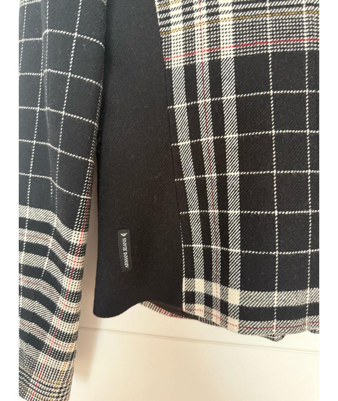 ARMANI JEANS Мульти шерстяной жакет/пиджак, фото 5