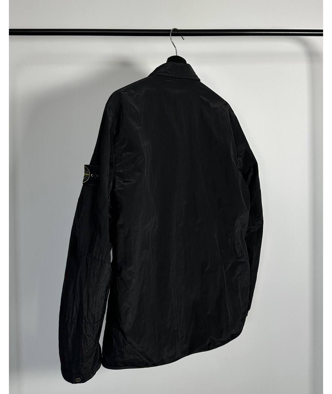 STONE ISLAND Черная куртка, фото 4