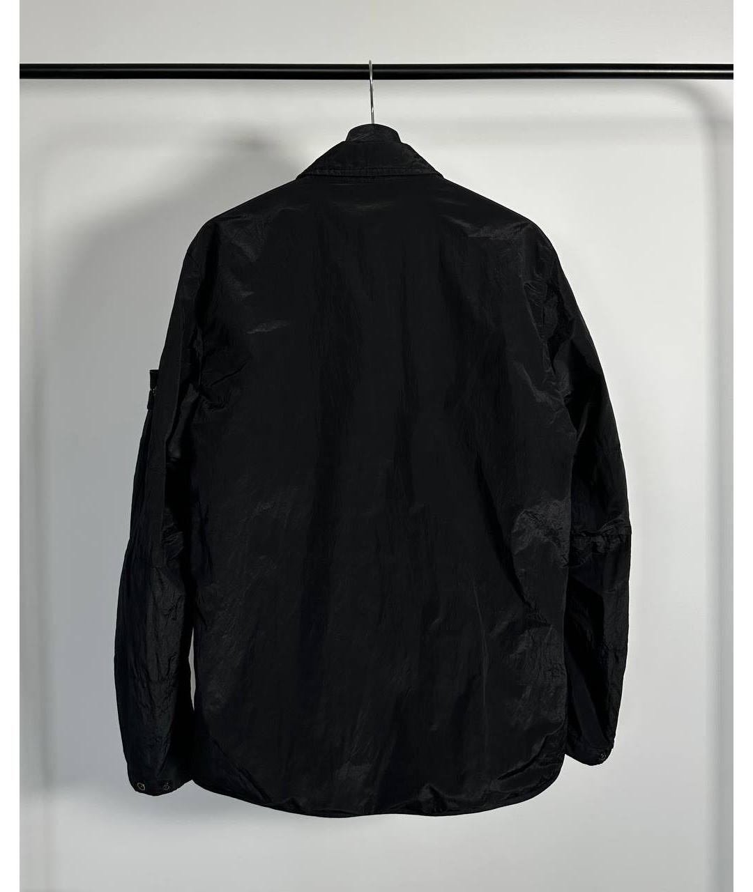 STONE ISLAND Черная куртка, фото 3