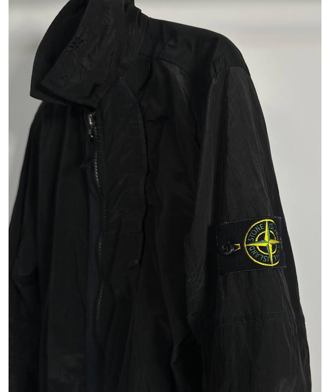 STONE ISLAND Черная куртка, фото 5