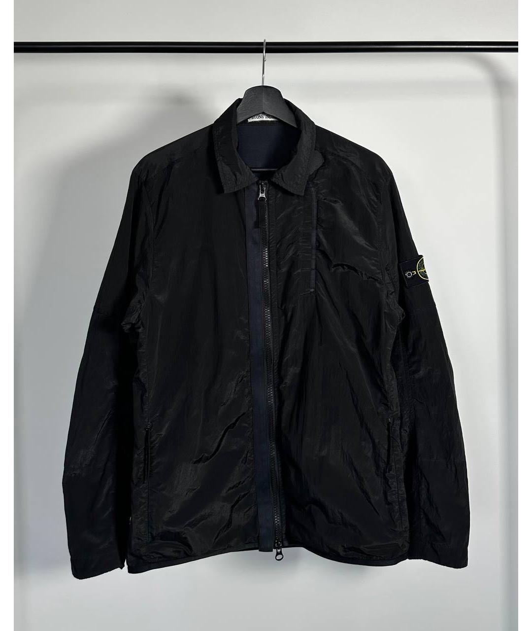STONE ISLAND Черная куртка, фото 8