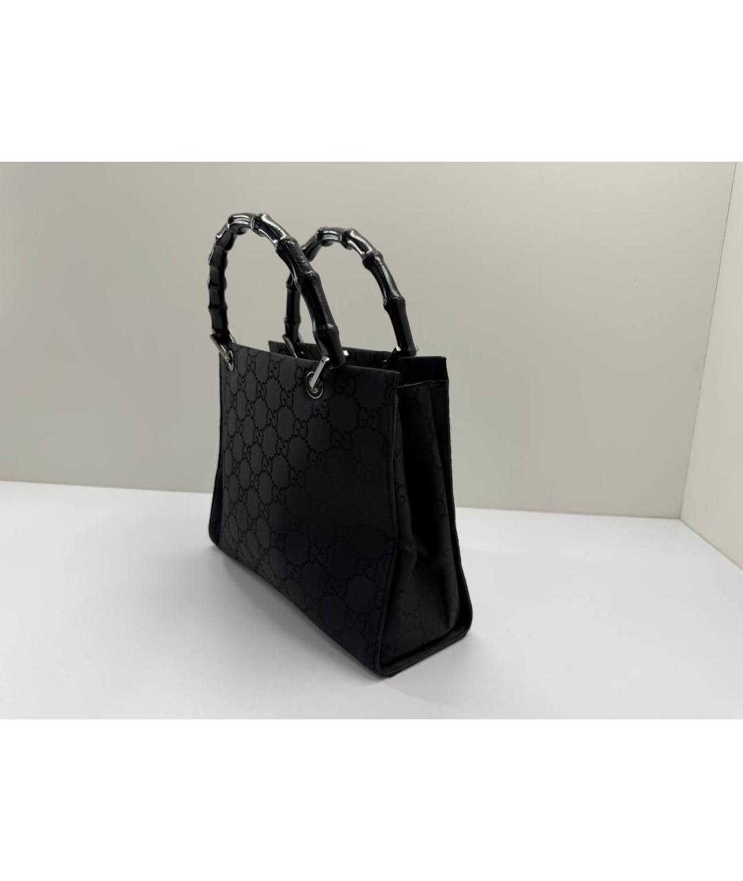 GUCCI Черная сумка тоут, фото 8