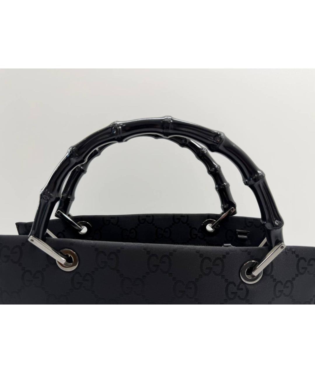 GUCCI Черная сумка тоут, фото 3