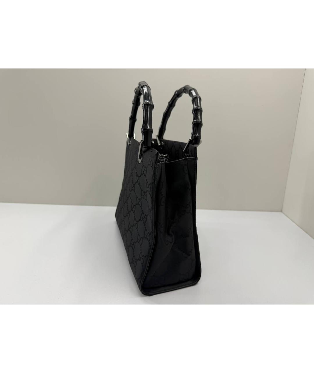 GUCCI Черная сумка тоут, фото 6