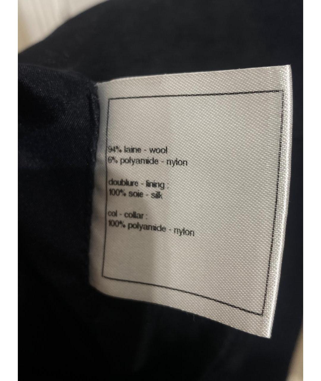 CHANEL Черное твидовое повседневное платье, фото 2