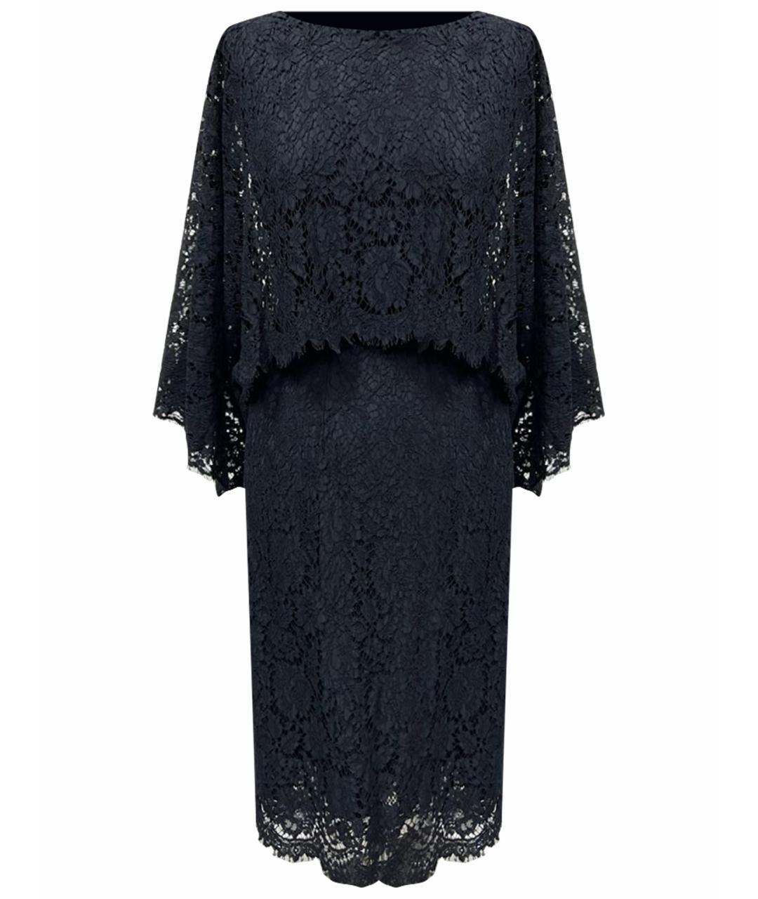 DOLCE&GABBANA Черное коктейльное платье, фото 1