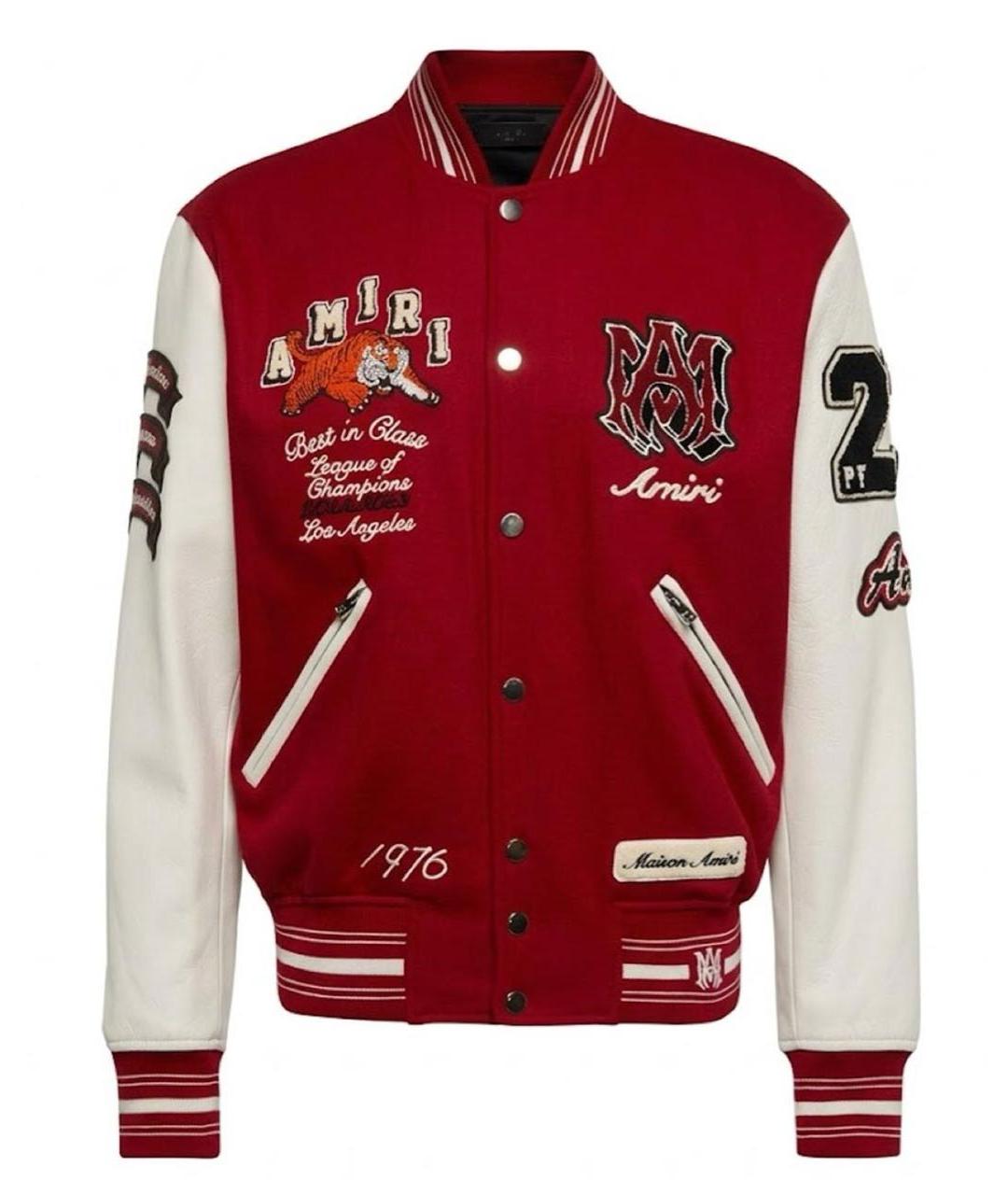 AMIRI Бордовая куртка, фото 9