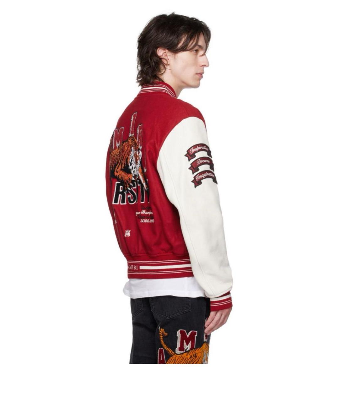 AMIRI Бордовая куртка, фото 2