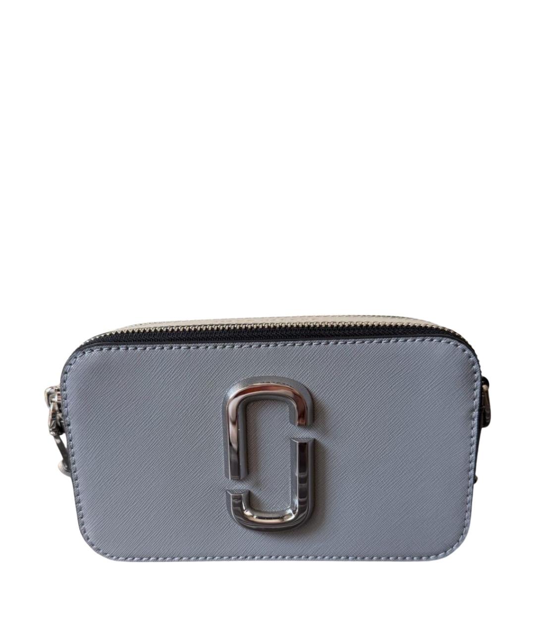 MARC JACOBS Серая кожаная сумка через плечо, фото 1