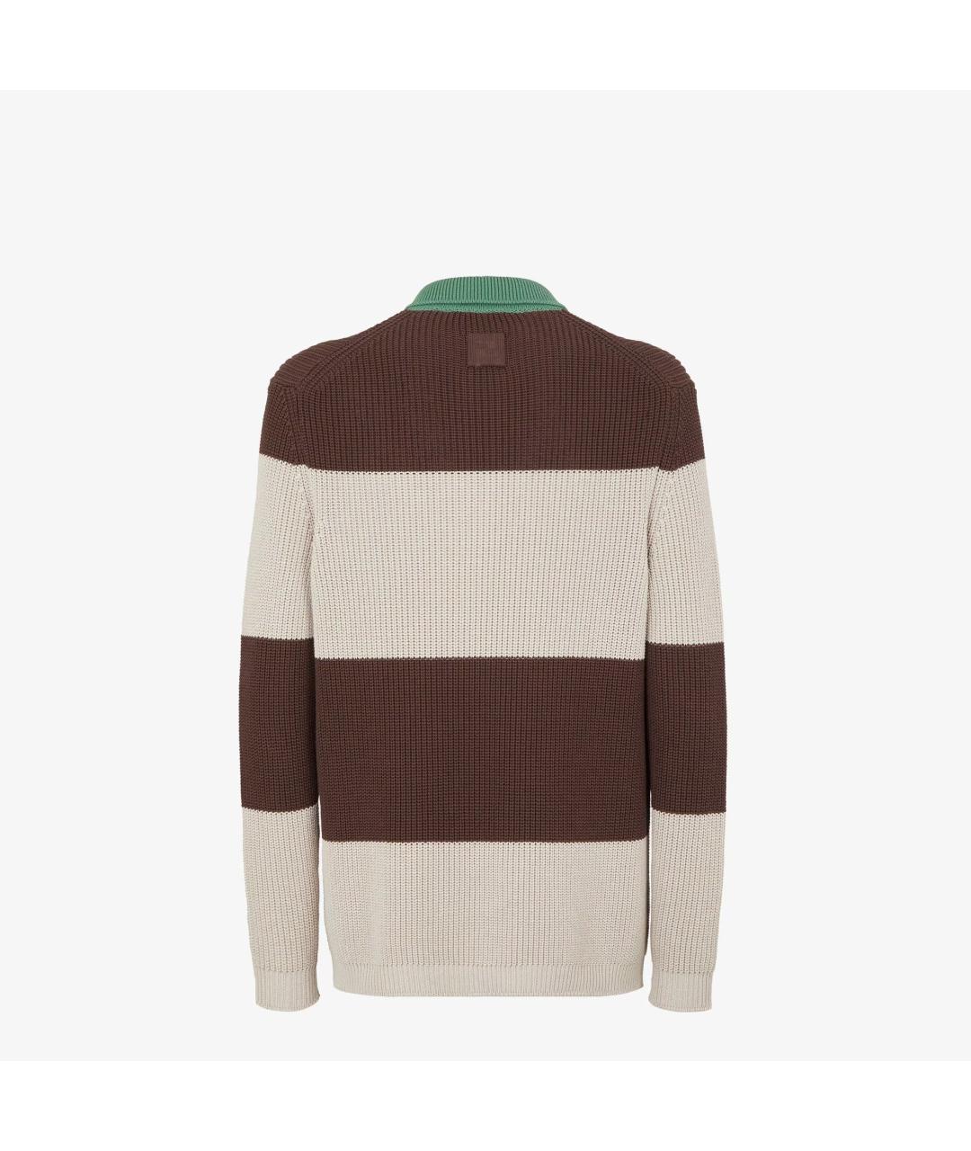 FENDI Мульти хлопковый джемпер / свитер, фото 2