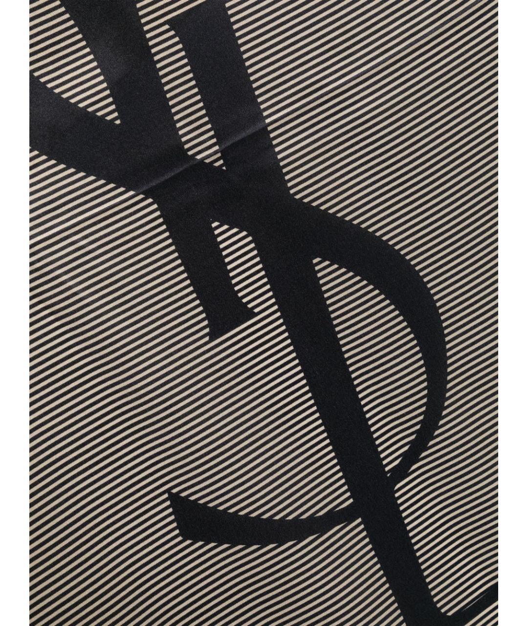 SAINT LAURENT Мульти шелковый шарф, фото 2